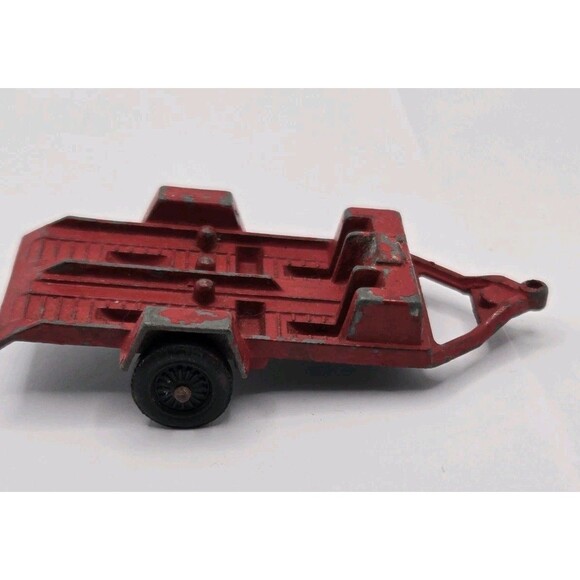 VINTAGE 1969 TOOTSIE TOY RED - TRAILER ONLY - Die-cast Scooter Motorcycle - Picture 3 of 10
